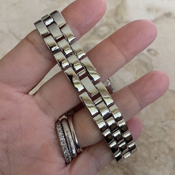 Ellen Tracey Stainless Steel & Crystal Watch - Picture 7 of 10